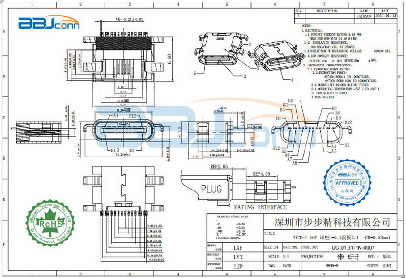 TYPE-C廠家-1 TYPE-C廠家-1