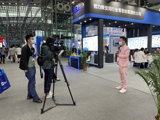 2022年ELEXCON電子展采訪現場3