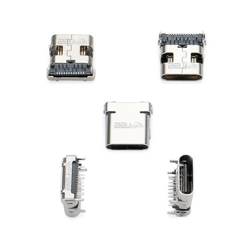 TYPE-C 24PIN 母座板上單殼 L=10.0---(UC.01.52-16-0003)_調整大小